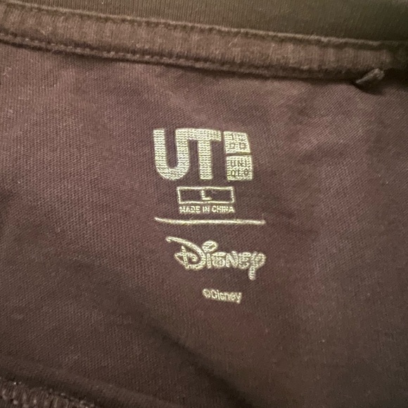 Vintage Disney UT Alice In Wonderland Time Can Be Funny In Dreams Black T- Shirt - Picture 4 of 6